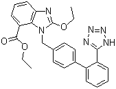 structure of CAS# 139481-58-6, Candesartan ethyl ester