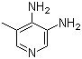 structure of CAS# 13958-86-6, 5-Methyl-3,4-pyridinediamine
