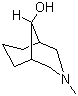structure of CAS# 13962-79-3, N-甲基-3-氮杂双环[3.3.1]壬-9-醇