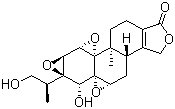 16-羟基雷公藤内酯醇分子结构 (CAS 139713-80-7)