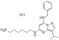 structure of CAS# 1397219-81-6, BS 181 hydrochloride