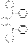 structure of CAS# 13991-08-7, 1,2-Bis(diphenylphosphino)benzene