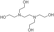 structure of CAS# 140-07-8, N,N,N',N'-Tetrakis(2-hydroxyethyl)ethylenediamine