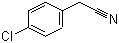 structure of CAS# 140-53-4, 4-Chlorobenzyl cyanide