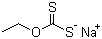 乙基黄原酸钠分子结构 (CAS 140-90-9)