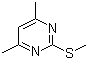 4,6-Dimethyl-2-methylmercapyrimidine molecular structure (CAS 14001-64-0)