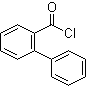 structure of CAS# 14002-52-9, 2-Phenylbenzoyl chloride