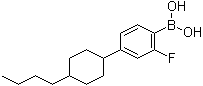 CAS 登录号：1400809-85-9, B-[4-(4-丁基环己基)-2-氟苯基]硼酸