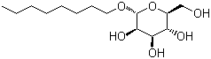 Octyl beta-D-mannopyranoside molecular structure (CAS 140147-38-2)