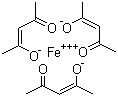 structure of CAS# 14024-18-1, Ferric acetylacetonate