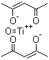 乙酰丙酮氧化钛(IV)分子结构 (CAS 14024-64-7)