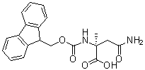 structure of CAS# 1403590-49-7, N2-[芴甲氧羰基]-2-甲基-L-天冬酰胺