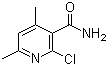 structure of CAS# 140413-44-1, 2-Chloro-4,6-dimethylnicotinamide