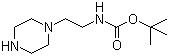 structure of CAS# 140447-78-5, 1-(2-N-Boc-Aminoethyl)piperazine