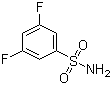 3,5-Difluorobenzenesulfonamide molecular structure (CAS 140480-89-3)