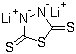 2,5-Dimercapto-1,3,4-thiadiazole dilithium salt molecular structure (CAS 140481-31-8)