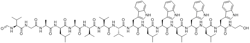 structure of CAS# 1405-97-6, Gramicidin