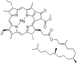 structure of CAS# 1406-65-1, Chlorophyll