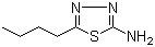 5-Butyl-1,3,4-thiadiazol-2-amine molecular structure (CAS 14068-54-3)
