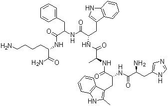 structure of CAS# 140703-51-1, Hexarelin
