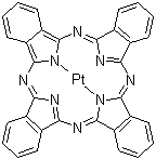 structure of CAS# 14075-08-2, Phthalocyaninatoplatinum