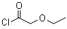 乙氧基乙酰氯分子结构 (CAS 14077-58-8)