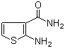 structure of CAS# 14080-51-4, 2-Aminothiophene-3-carboxamide