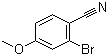 structure of CAS# 140860-51-1, 2-Bromo-4-methoxybenzonitrile