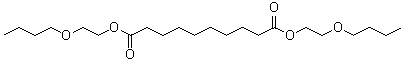 CAS # 141-19-5, Bis(2-butoxyethyl) sebacate, Di(ethylene glycol butyl ether) sebacate, Hallco C 504, Plasthall 207, Plasthall DBES, Staflex DBES