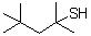 CAS # 141-59-3, 2,4,4-Trimethyl-2-pentanethiol, tert-Octanethiol, tert-Octyl mercaptan, tert-Octylthiol