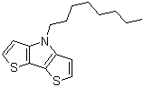 structure of CAS# 141029-75-6, N-Octyldithieno[3,2-b:2',3'-d]pyrrole