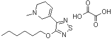 structure of CAS# 141064-23-5, Xanomeline oxalate
