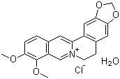 structure of CAS# 141433-60-5, Berberine chloride hydrate