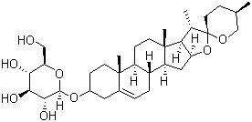 structure of CAS# 14144-06-0, 地索苷