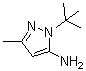 structure of CAS# 141459-53-2, 1-tert-Butyl-3-methyl-1H-pyrazol-5-amine