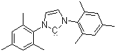 structure of CAS# 141556-42-5, 1,3-Bis(2,4,6-trimethylphenyl)imidazol-2-ylidene