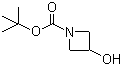 structure of CAS# 141699-55-0, 1-N-Boc-3-hydroxyazetidine