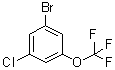 structure of CAS# 1417567-41-9, 1-Bromo-3-chloro-5-(trifluoromethoxy)benzene