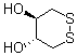 structure of CAS# 14193-38-5, trans-1,2-Dithiane-4,5-diol
