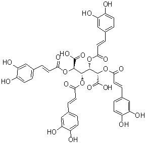 CAS # 1419478-52-6, D-Glucaric acid 2,3,4,5-tetrakis[(2E)-3-(3,4-dihydroxyphenyl)-2-propenoate]