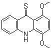 CAS 登录号：141992-47-4, 1,4-二甲氧基-9(10H)-吖啶硫酮