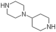 1-(4-哌啶基)哌嗪分子结构 (CAS 142013-66-9)