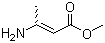 structure of CAS# 14205-39-1, 3-氨基巴豆酸甲酯