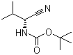 CAS 登录号：142055-86-5, Boc-D-缬氨腈, N-叔丁氧羰基-D-缬氨腈