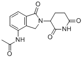 structure of CAS# 1421593-80-7, N-Acetyl Lenalidomide