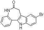 structure of CAS# 142273-20-9, Kenpaullone