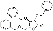 2,3,5-Tris-O-(phenylmethyl)-D-arabinonic acid gamma-lactone molecular structure (CAS 14233-64-8)