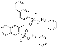 CAS 登录号：14235-86-0, 汞加芬, 萘磺汞