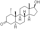 structure of CAS# 1424-00-6, Mesterolone