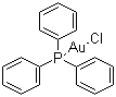 Chloro(triphenylphosphine)gold molecular structure (CAS 14243-64-2)
